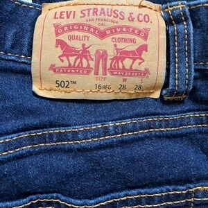 Levi's Men's Dark Blue Taper Jeans